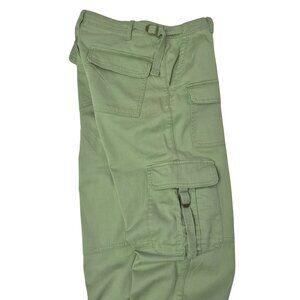 Y2K Low Rise Arizona Jean CO. Womens Wide Leg Cargo Pant Stretch Cotton Size 2